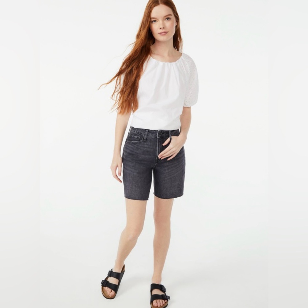 Free Assembly Black Denim Shorts